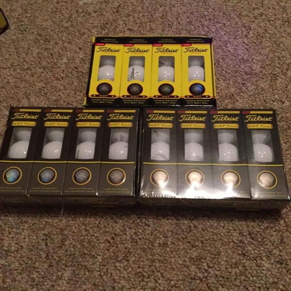 3 Dozen Brand New Titleist NXT Your Golf Balls **IN ORIGINAL PACKAGING**