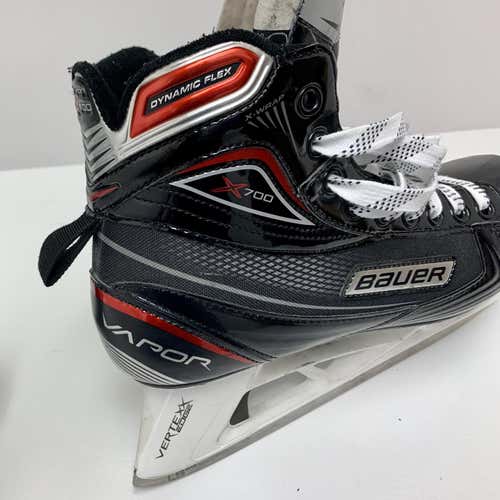 Used Bauer Vapor X700 D&R (Regular)  Size 7 Hockey Goalie Skates