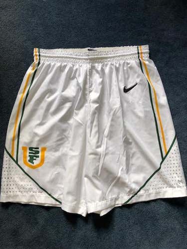University of San Francisco - Game Used White - Adult Men's XL Nike Shorts