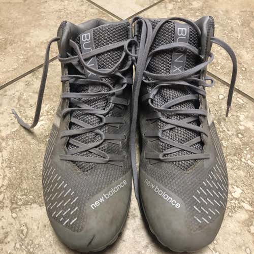 Gray Unisex Molded Cleats Mid-height