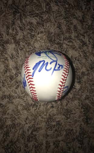 MIKE TROUT SIGNED BALL