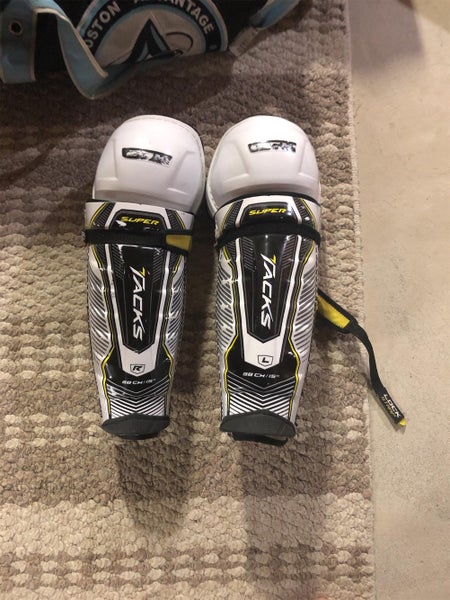 Lightly Used CCM Super Tacks Shin Pads