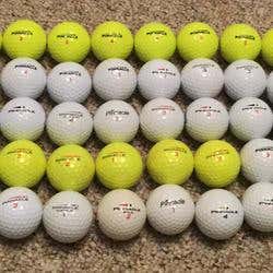 60 Used Pinnacle Golf Balls