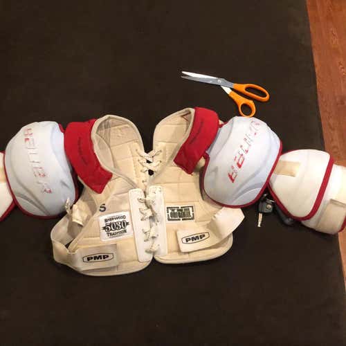 Used Small  Pro Stock Shoulder Pads