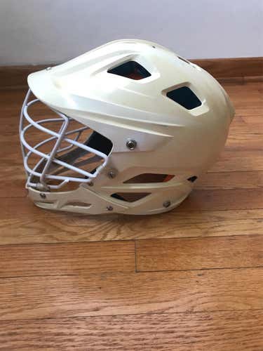 White Used Player STX Stallion 500 Helmet