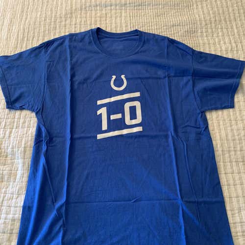 Indianapolis Colts 1-0 T Shirt Men’s XL