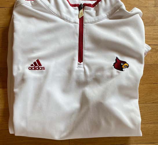 White Men's Louisville Half Zip
