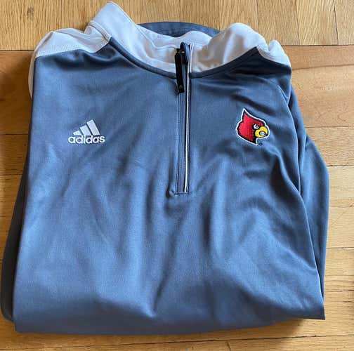 Gray Men's Louisville Half Zip Jacket (XXXL)