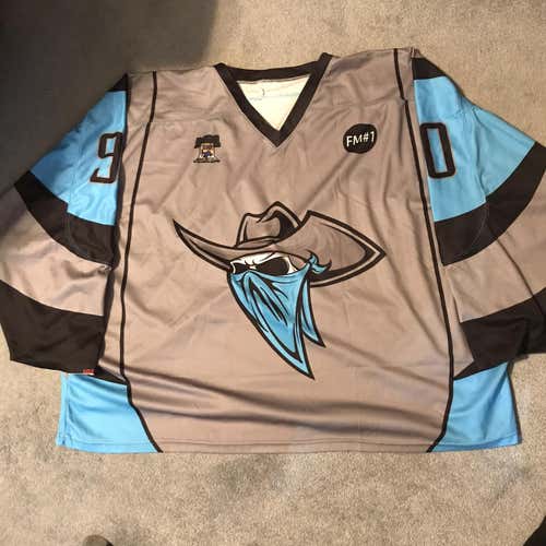 PBLA Outlaws Box Lacrosse Goalie Jersey #90