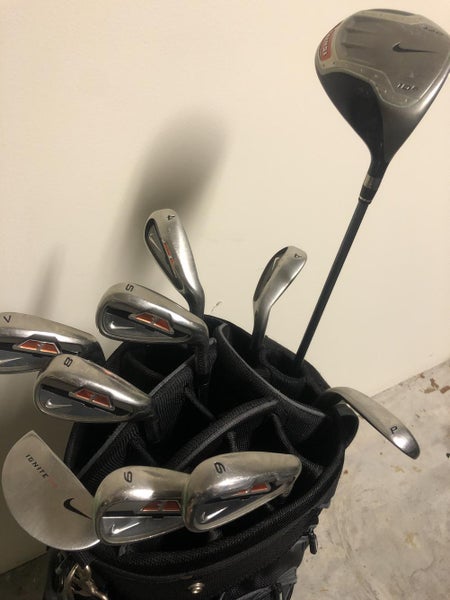 Used Men's Nike Right Handed Clubs (Full Set) Regular Flex (10 Clubs)