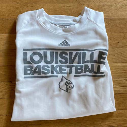 White Men's Louisville Basketball T-Shirt