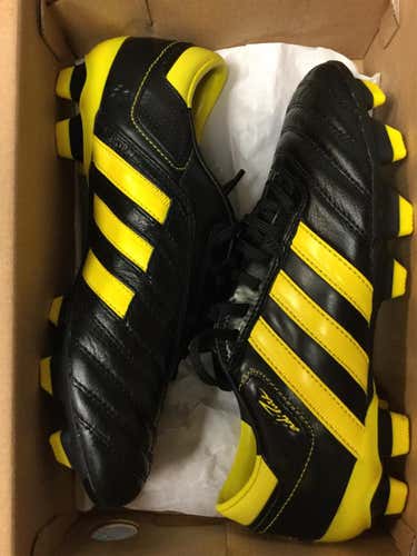 Black Unisex Molded Cleats Adidas Adipure III TRX FG Cleats