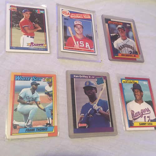 6 Rookie Cards