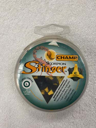 New Champ Stinger Large Thread Soft Golf Spikes