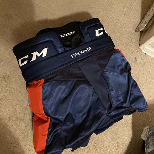 Blue New Medium CCM Goalie Pants