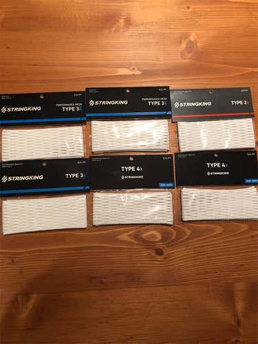 StringKing Mesh Lot...$80 For All..Message For Individual Prices