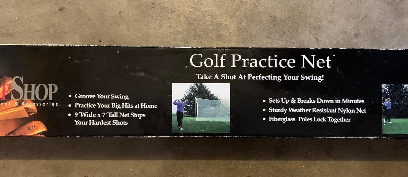 The Golf Shop Practice golf net 7 x 9’