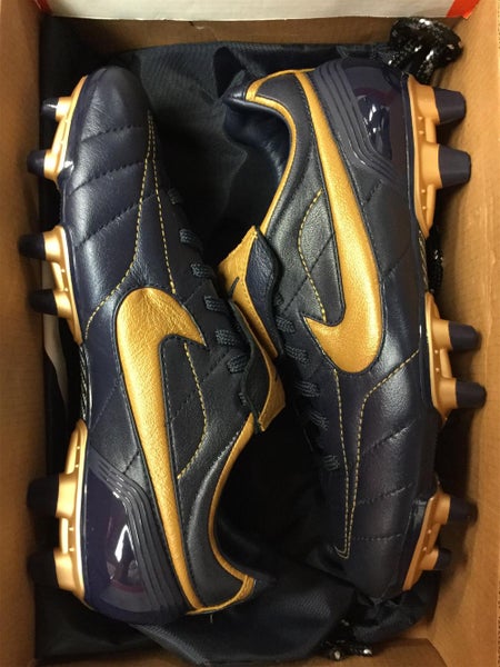 Blue Unisex Molded Cleats Nike AIR LEGEND FG Cleats