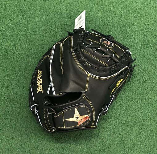 All Star Pro Series 33.5" Baseball Catchers Mitt Black - CM3000SBK