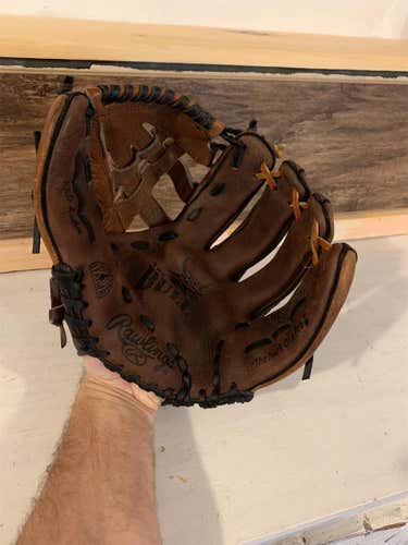 Brown Used Infield The Bull 12" Baseball Glove