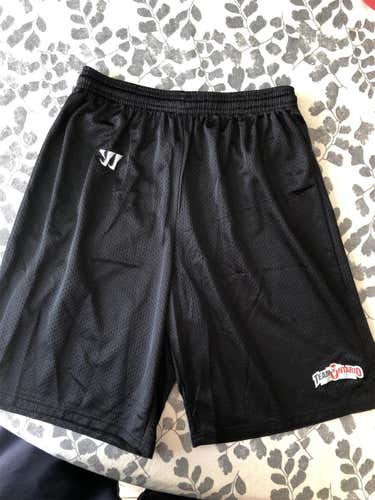 Black Men's Medium Warrior Shorts