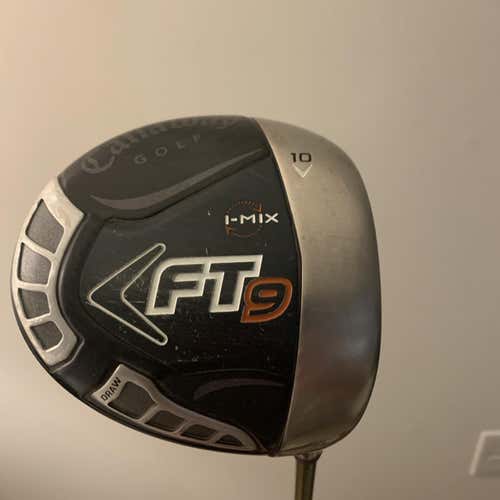 Used Right Handed FT-9 Stiff Flex Loft 10 Driver
