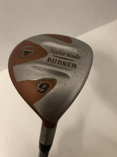 Used Taylormade Burner 9 Wood Steel Uniflex Golf Fairway Woods