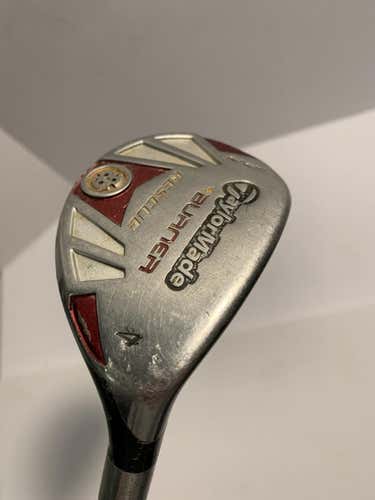 Used Taylormade Aero Burner Rescue 4 Hybrid Graphite Stiff Golf Hybrids