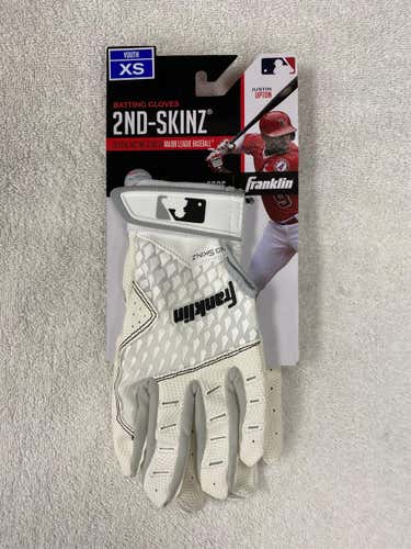 New Youth XS Franklin 2nd-Skinz Batting Gloves