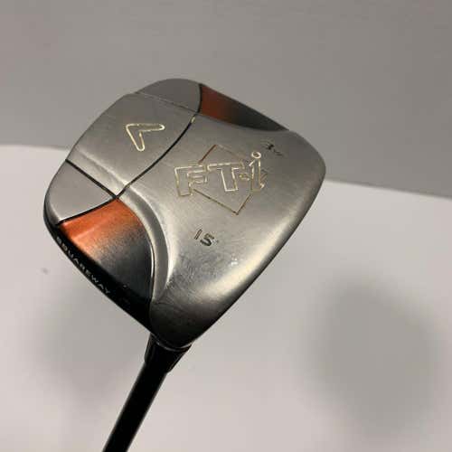 Used Callaway Ft I 3 Wood Graphite Regular Golf Fairway Woods