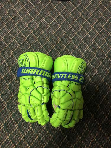 Used Warrior Macdaddy 13" Lacrosse Gloves