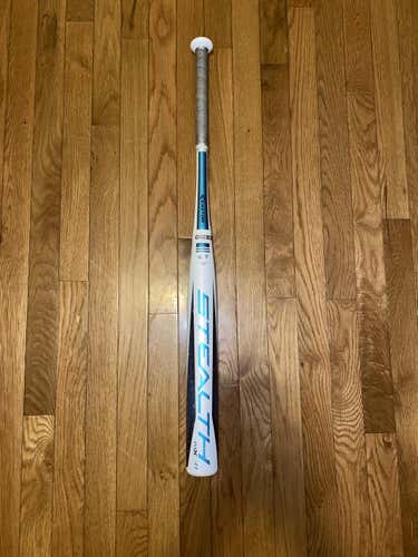 White Used High School/College 2018 Easton Composite Stealth Bat (-11) 21 oz 32"