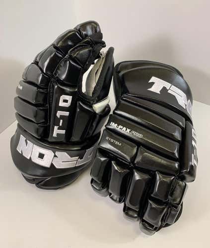 Black New Tron T-10 13"  Gloves