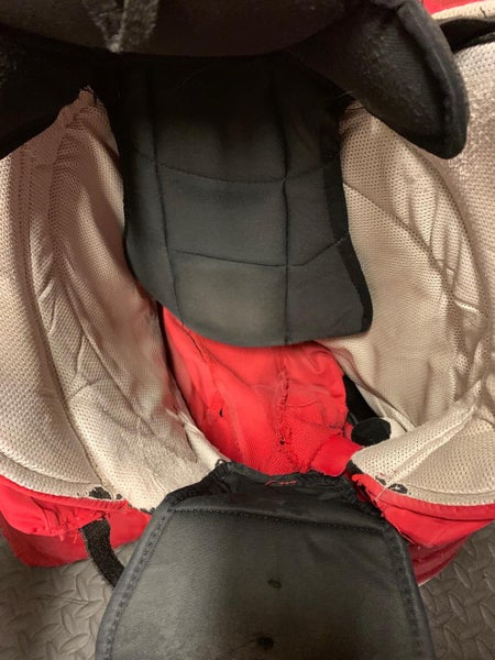 Red Senior Used Large CCM RBZ 150 Hockey Pants
