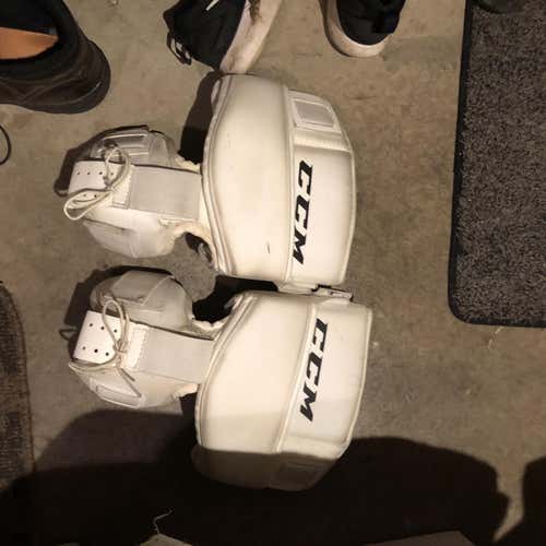 Used CCM Knee/Thigh Guards