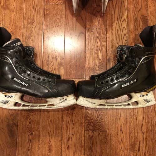 Used Bauer Supreme Total One D&R (Regular) Size 8 Hockey Skates