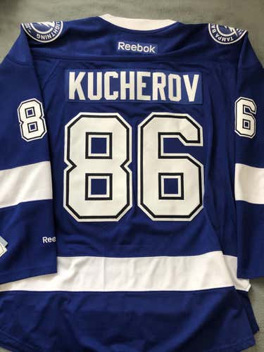 Nikita Kucherov Tampa Bay Lightning Jersey NWT