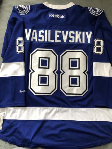 Andrei Vasilevskiy Tampa Bay Lightning Jersey NWT