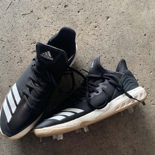 Black Men's Men's 10.5 (W 11.5) Low Cut Adidas Boost Icon 4