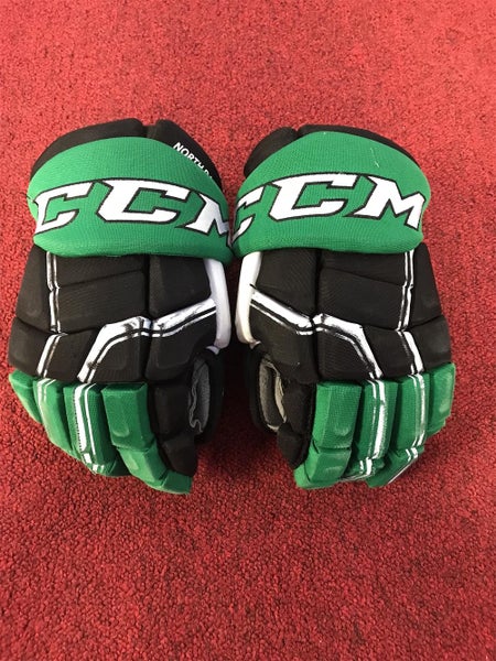 University Of North Dakota CCM HGQL Gloves Size 14 Pro Stock Item#UNDG26