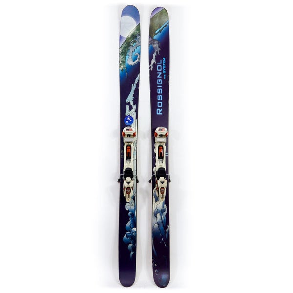 188 Rossignol The System S7 Pro Mancini Skis Marker Duke Touring Bindings USED