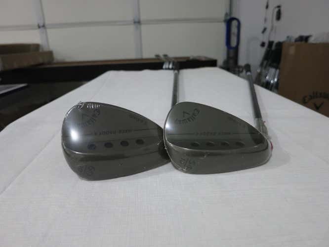 Callaway MD4 Tactical Wedge Set Mack Daddy - 54* - 60* - Stiff Steel - NEW - LH