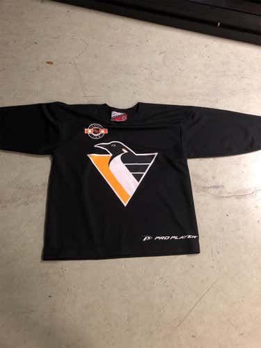 Vintage NHL Pittsburgh Penguins Hockey Pro Player Jersey Mens Size XLarge B12