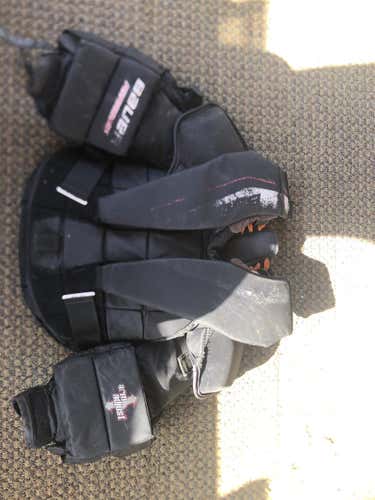 Used Junior Bauer Performance Goalie Chest Protector