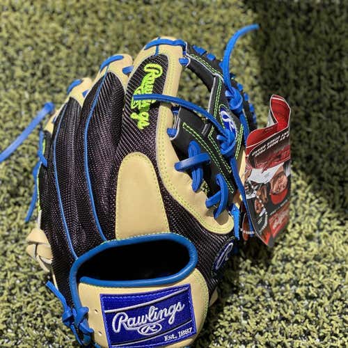 11.5 Inch Rawlings Heart of the Hide PRO204M-2BCR Infield Baseball Glove - Gold Glove Club: February