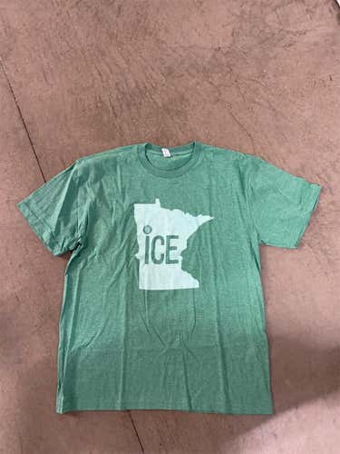 Green Minnesota Hockey Ice Shirt Adult XL Hockeystate