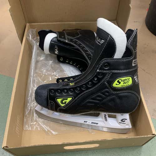 New Graf Supra 605 D&R (Regular)  Size 8.5 Hockey Skates