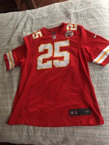 Jamal Charles Kansas City Chiefs On Field Large Nike Jersey