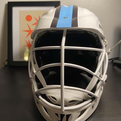 White Used Player Warrior Evo Helmet