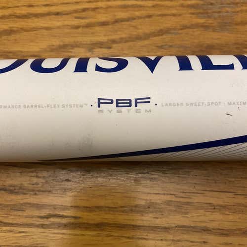 White Used 2018 Composite LXT (-10) 23 oz 33" Bat
